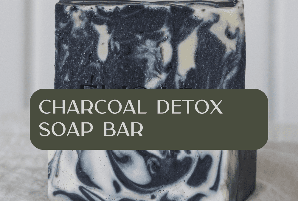 Charcoal Detox Soap Bar | A closer look